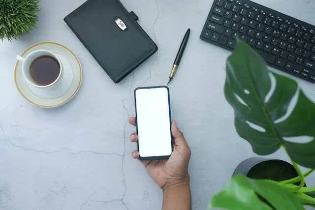 スマートフォンと仕事道具